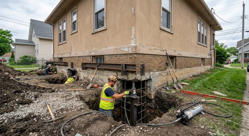 Basement Underpinning in Stevensville, MD