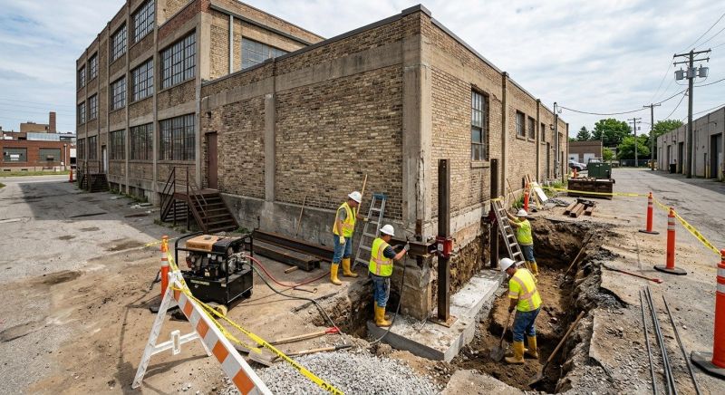 Building Foundation Repair in Dundalk, MD