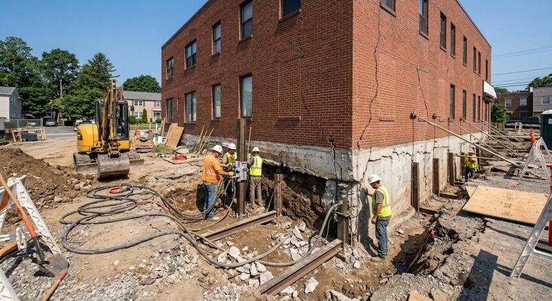 Building Foundation Repair in Gambrills, MD
