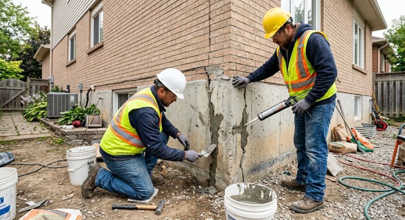 Building Foundation Repair in Severna Park, MD