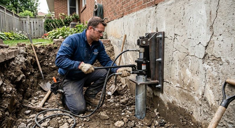 Concrete Foundation Leveling in Crownsville, MD