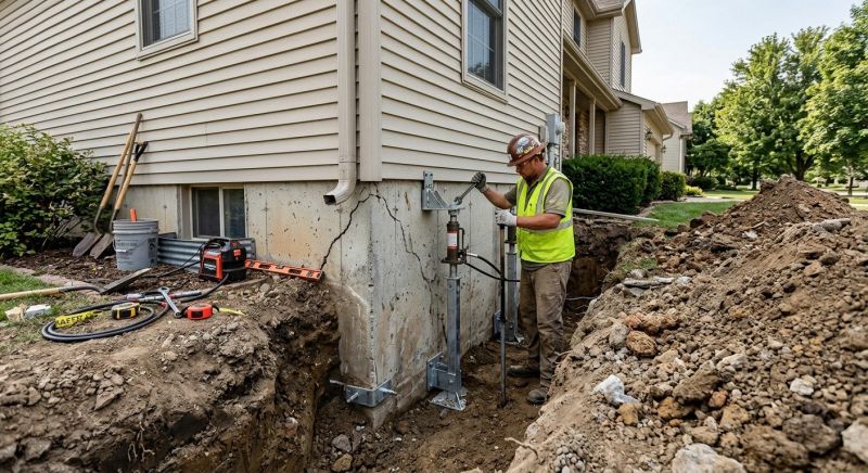 Concrete Foundation Repair in Chester, MD