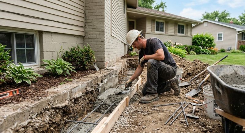 Concrete Foundation Repair in Pasadena, MD
