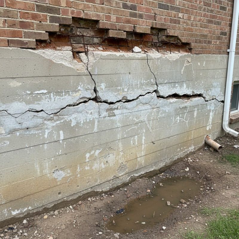 Cracked Foundation Repair in Chestertown, MD
