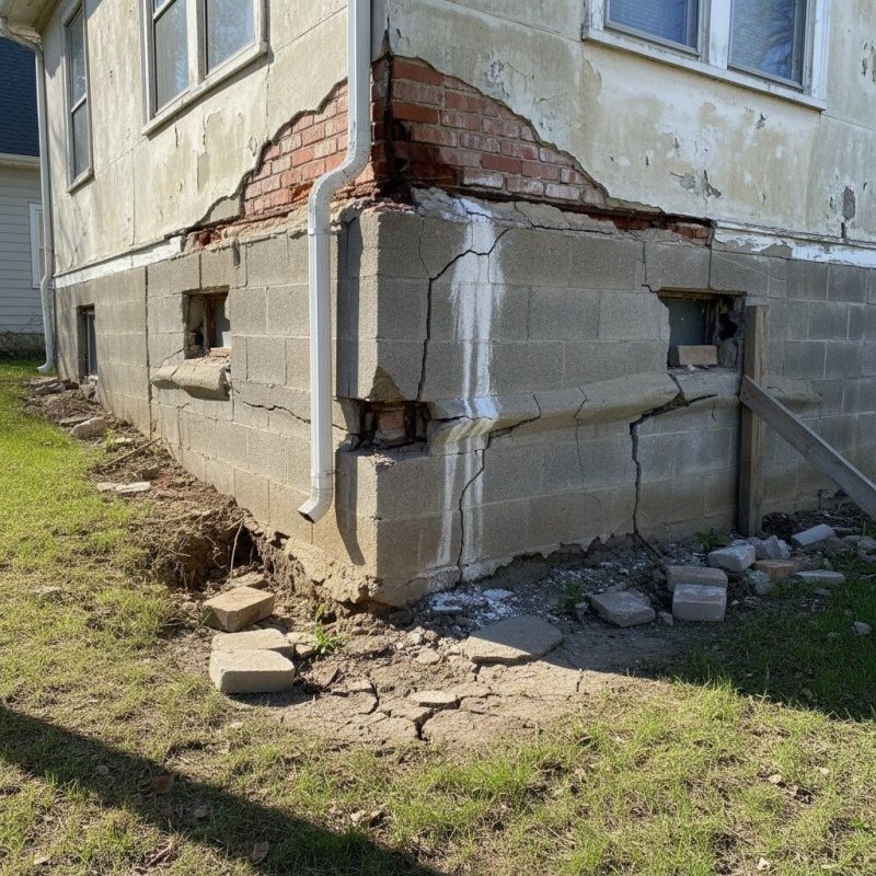 Cracked Foundation Repair in Crofton, MD