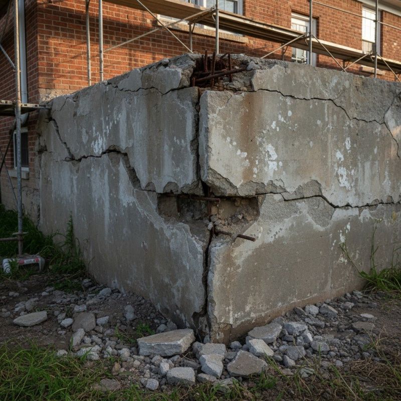 Cracked Foundation Repair in Stevensville, MD