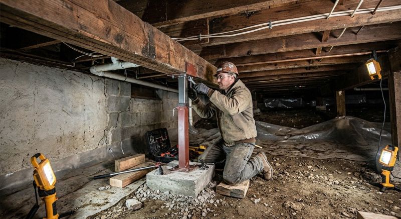 Crawlspace Foundation Repair in Centreville, MD