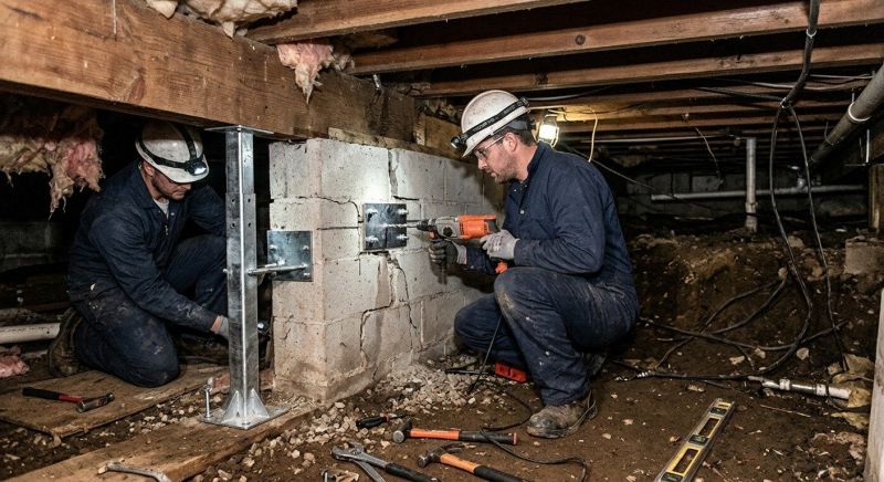 Crawlspace Foundation Repair in Deale, MD