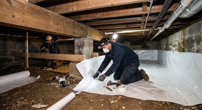 Crawlspace Repair in Stevensville, MD