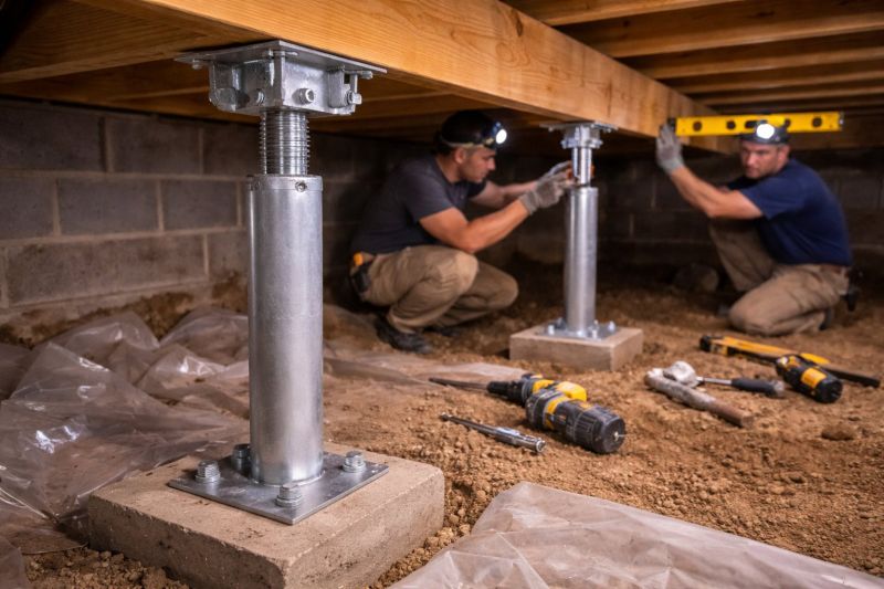 Crawlspace Structural Repair in Stevensville, MD