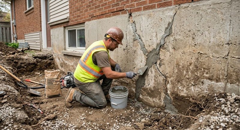 Foundation Crack Repair in Edgewater, MD