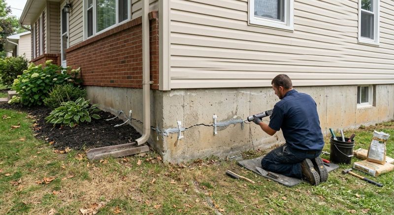 Foundation Cracks Repair in Stevensville, MD