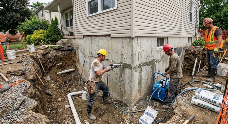 Foundation Damage Repair in Stevensville, MD