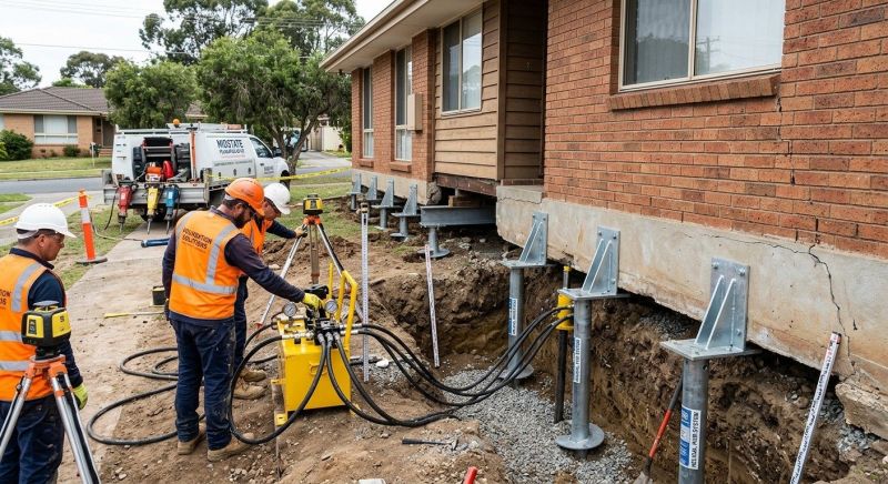 Foundation Jacking in Crofton, MD
