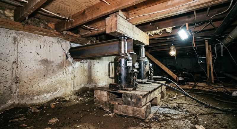Foundation Jacking in Easton, MD