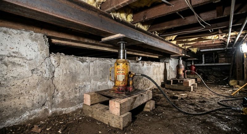 Foundation Jacking in Gambrills, MD