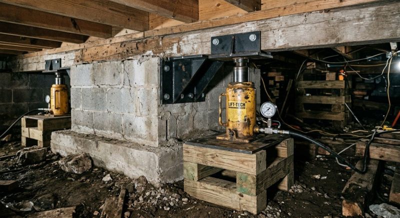 Foundation Jacking in Glen Burnie, MD