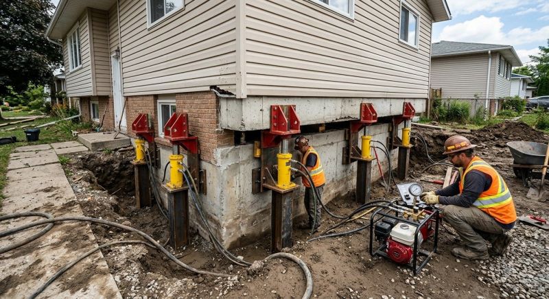Foundation Lifting in Crownsville, MD