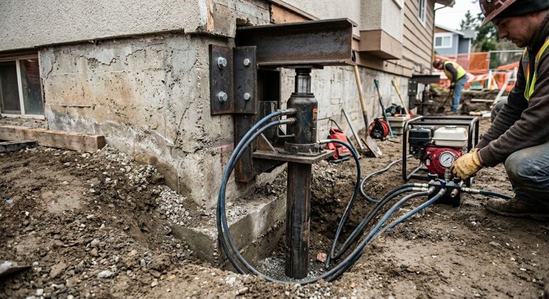 Foundation Lifting in Stevensville, MD
