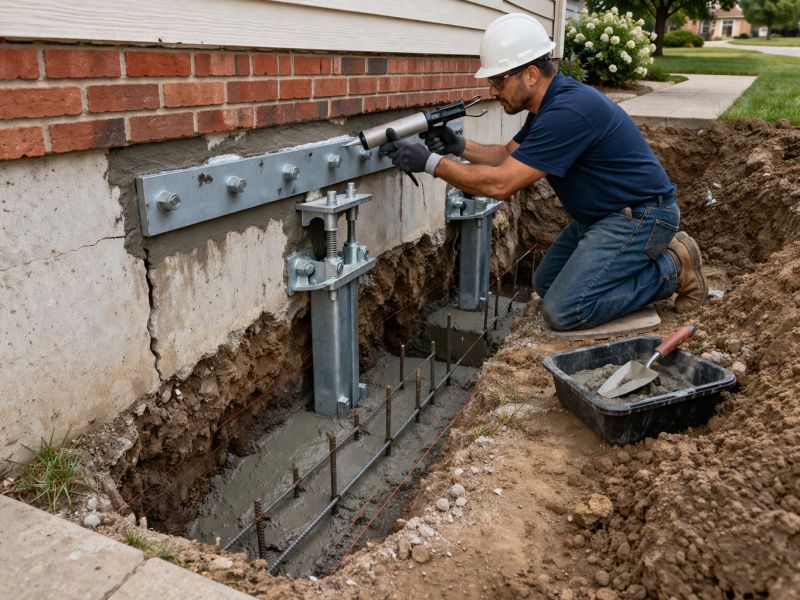 Foundation Repair in Sparrows Point, MD
