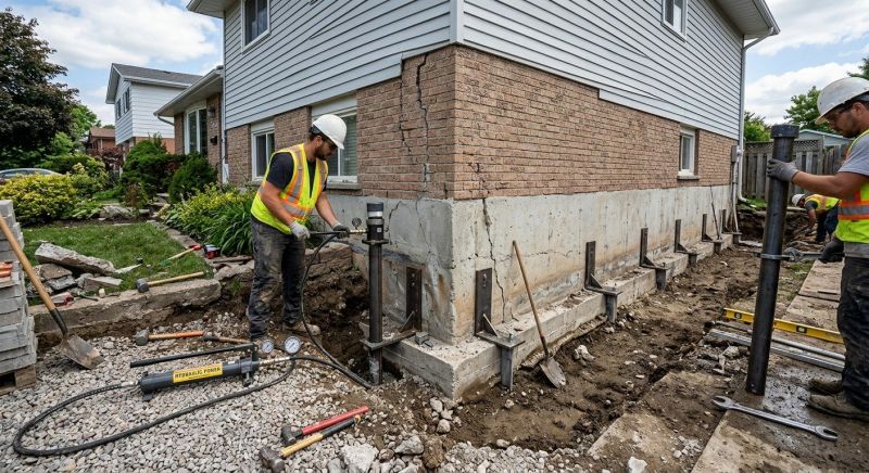 Foundation Stabilizing in Millersville, MD