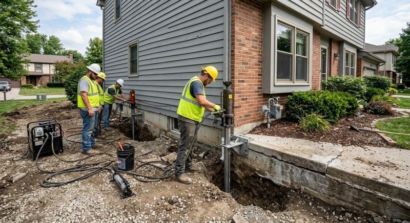 Foundation Stabilizing in Rock Hall, MD