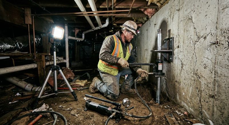 Home Foundation Leveling in Edgewater, MD