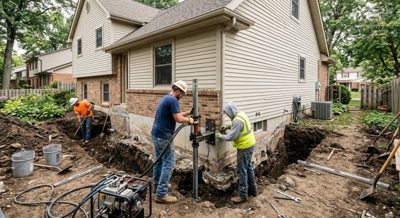 Home Foundation Repair in Edgewater, MD