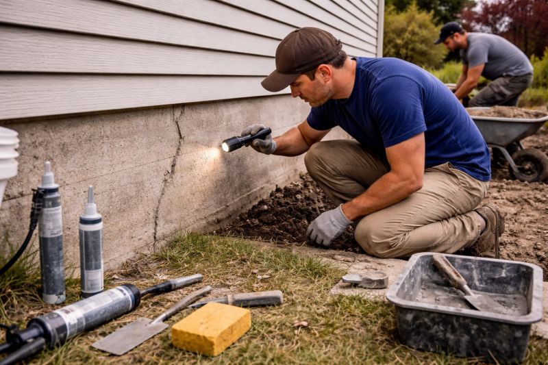 Home Foundation Repair in Stevensville, MD