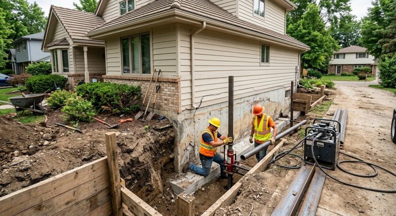 Home Foundation Repair in Queenstown, MD