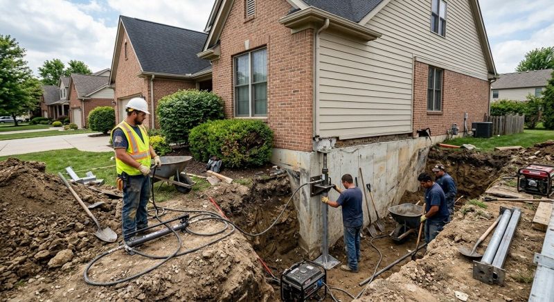 House Foundation Repair in Kent County, MD