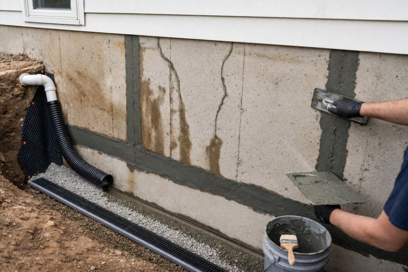 Leaking Foundation Repair in Stevensville, MD