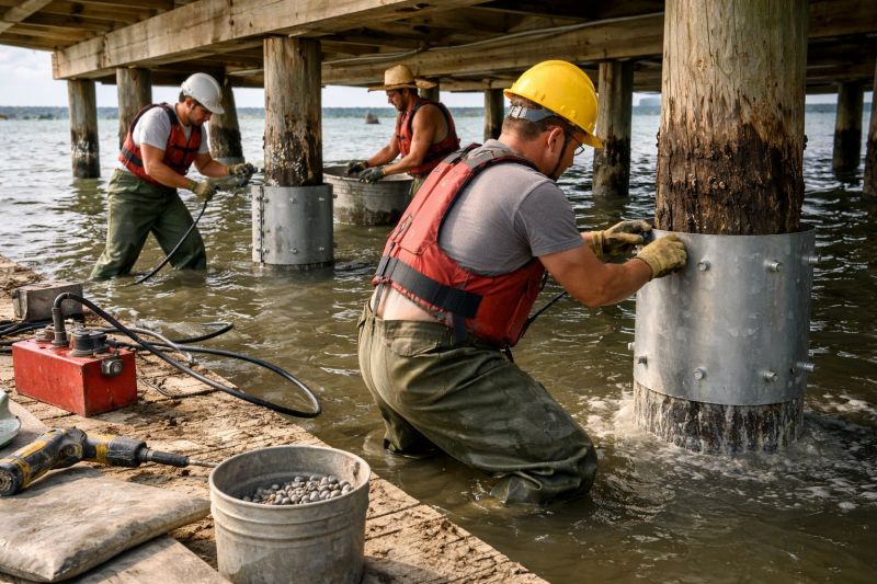 Piling Repair in Stevensville, MD