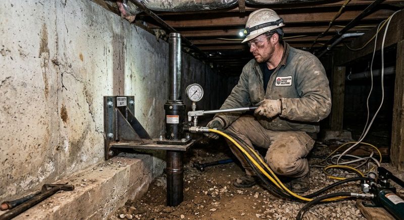 Settling Foundation Service in Chestertown, MD