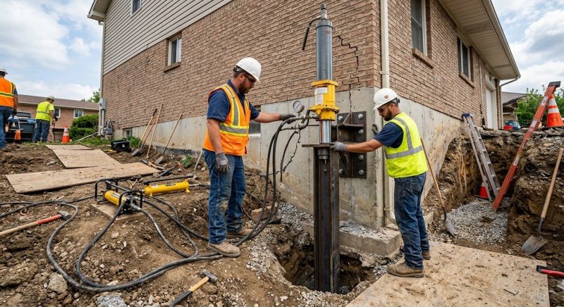 Settling Foundation Service in Sparrows Point, MD