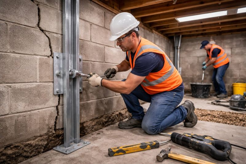 Structural Foundation Repair in Chesapeake Beach, MD