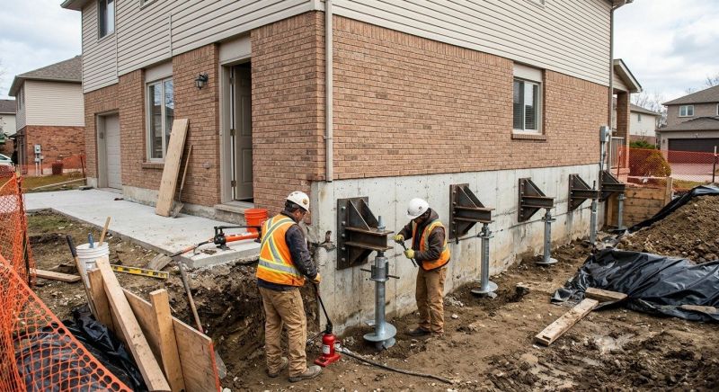 Structural Foundation Repair in Queen Annes County, MD